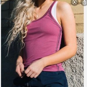 Pink Vida racer back Tank